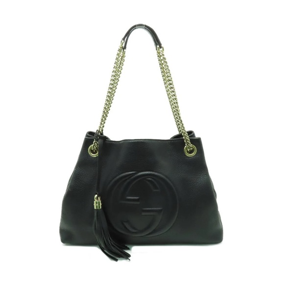 💎✨ SOHO ✨💎 LARGE GUCCI TOTE LEATHER - Picture 3 of 12